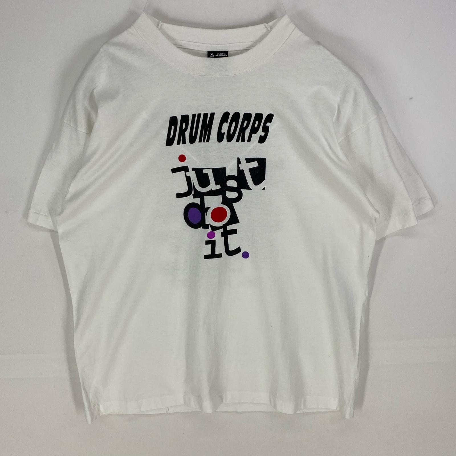 古着 90's/90年代 フルーツオブザルーム FRUIT OF THE LOOM USA製 半袖Tシャツ クルーネック XL ホワイト系 両面プリント メンズ