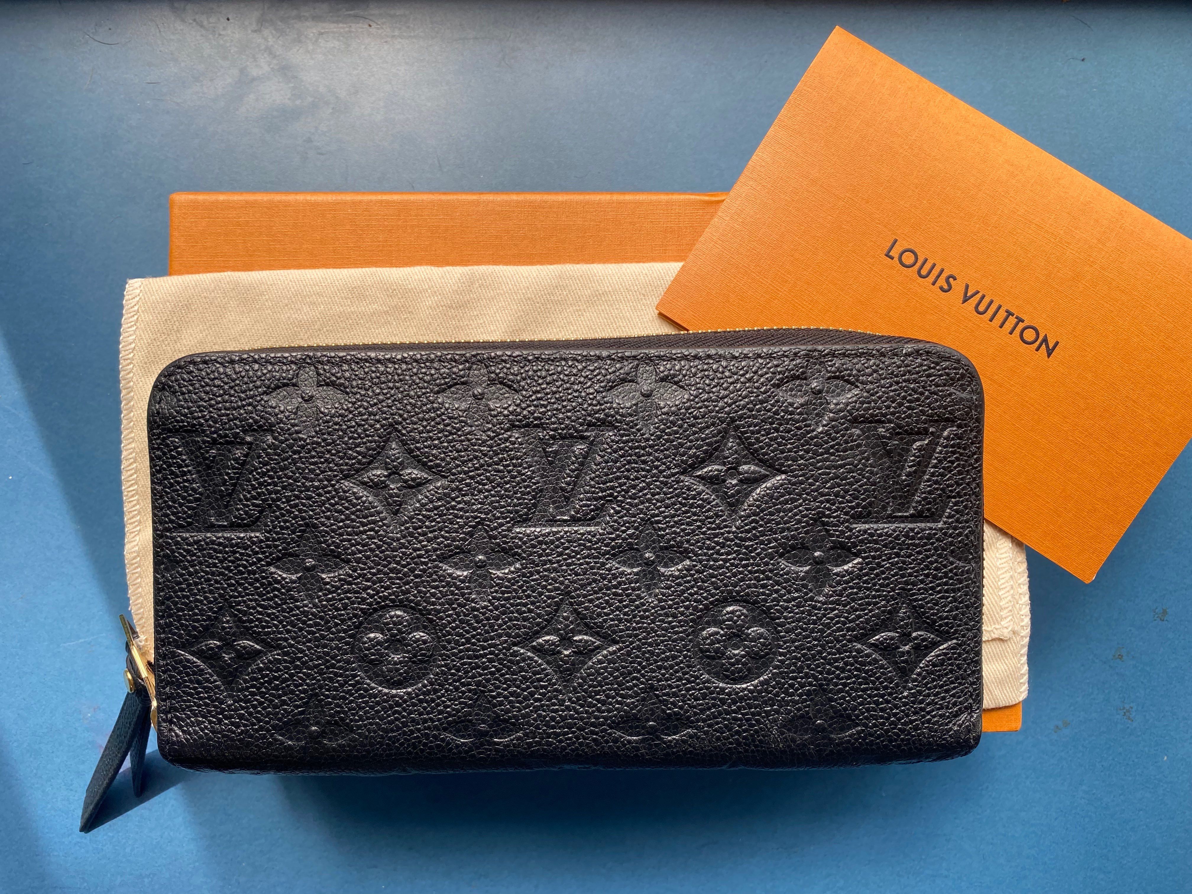 Louis Vuitton Zippy Wallet Monogram Empreinte "Noir"