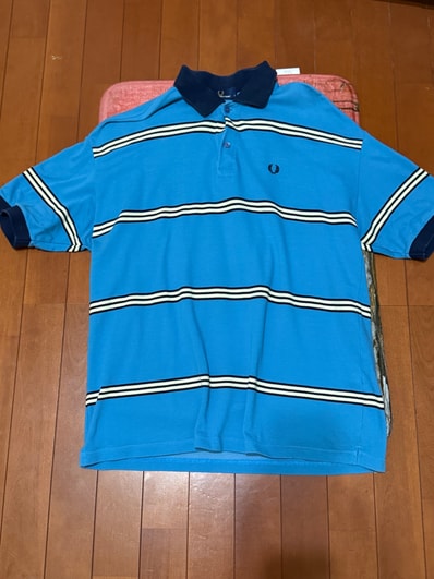 FRED PERRY × BEAMS 別注 90s ポロシャツボーダー / ワンポイントロゴ