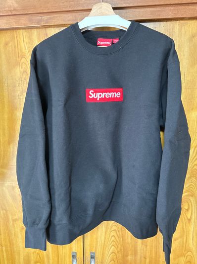 Supreme Box Logo Crewneck "Black" (22FW)
