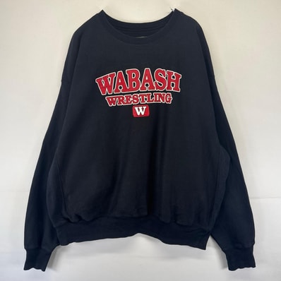 古着 チャンピオン Champion スウェット プレミアムリバースウィーブ プルオーバー プリントデザイン ブラック系 プリント メンズ