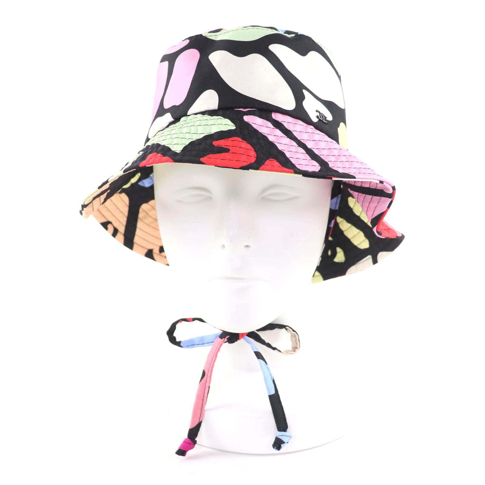 A (未使用に近い)】極美品 シャネル ココマーク パイル バケットハット