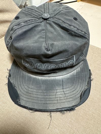 Supreme KAWS Chalk Logo 5-Panel "Black"