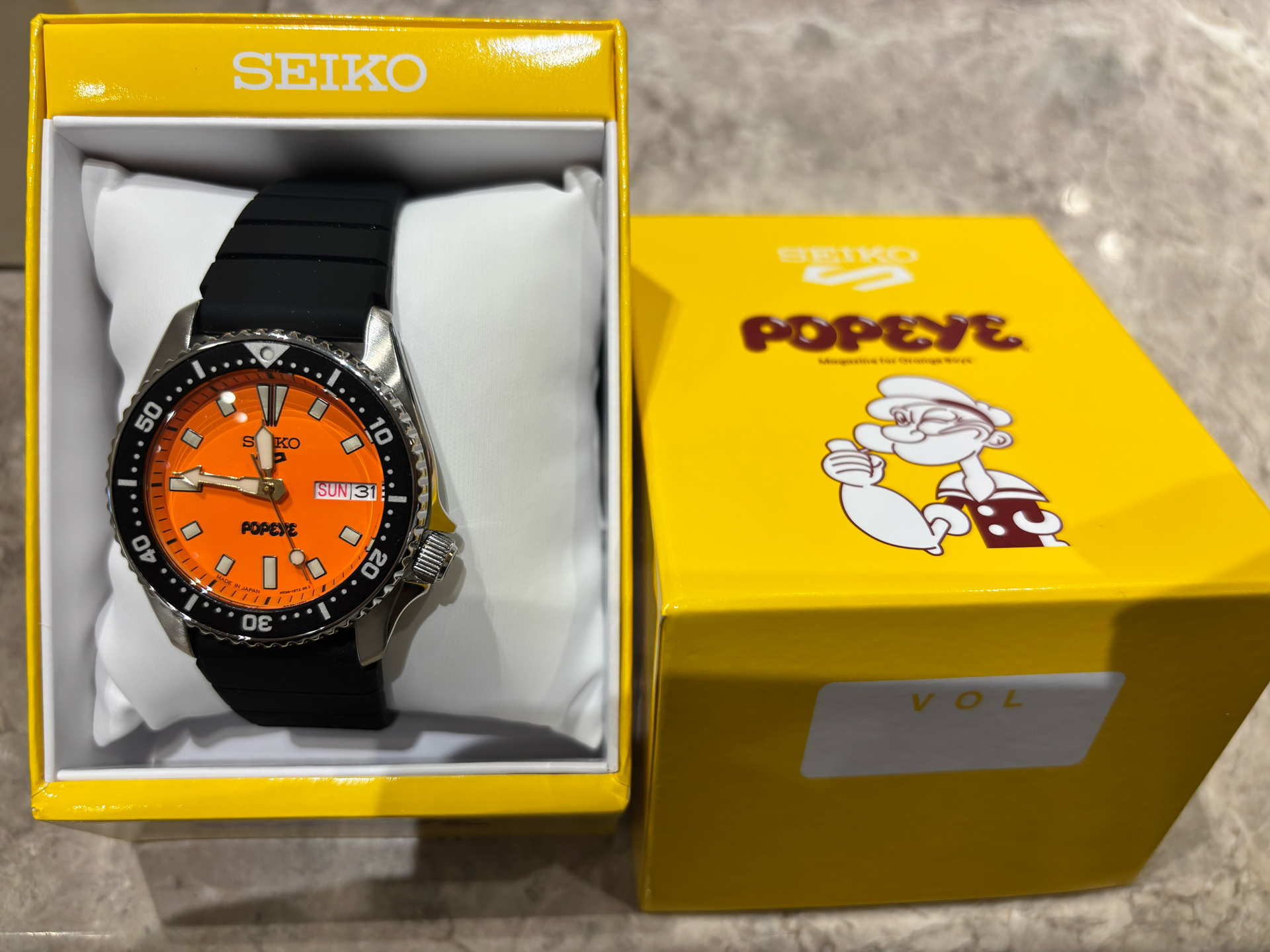 SEIKO5 スポーツ POPEYE ポパイ HDB013J 500本限定