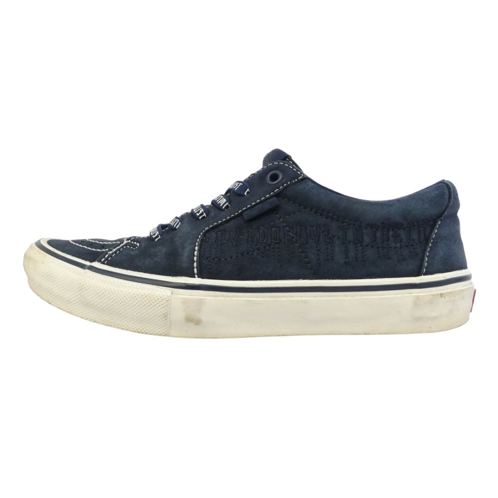 VANS バンズ スニーカー VN0A5FCF6F6 x CIVILIST シビリスト SK8 LOW スケート ロー スエード スニーカー ダークネイビー系 26.5cm【中古】