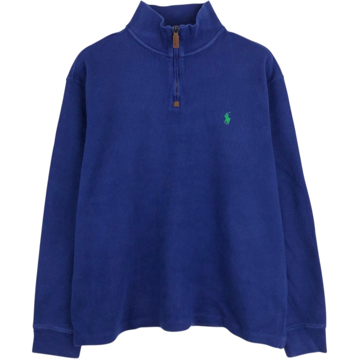 古着 ラルフローレン Ralph Lauren POLO RALPH LAUREN ハーフジップスウェットシャツ トレーナー メンズL相当/eaa676276