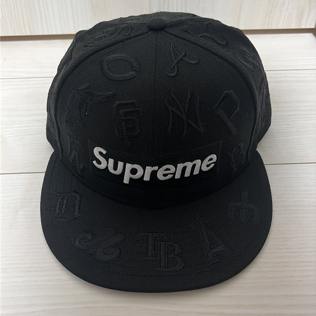 Supreme x MLB New Era "Black"