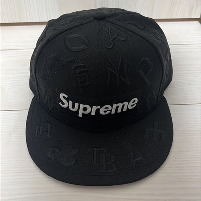 Supreme x MLB New Era "Black"