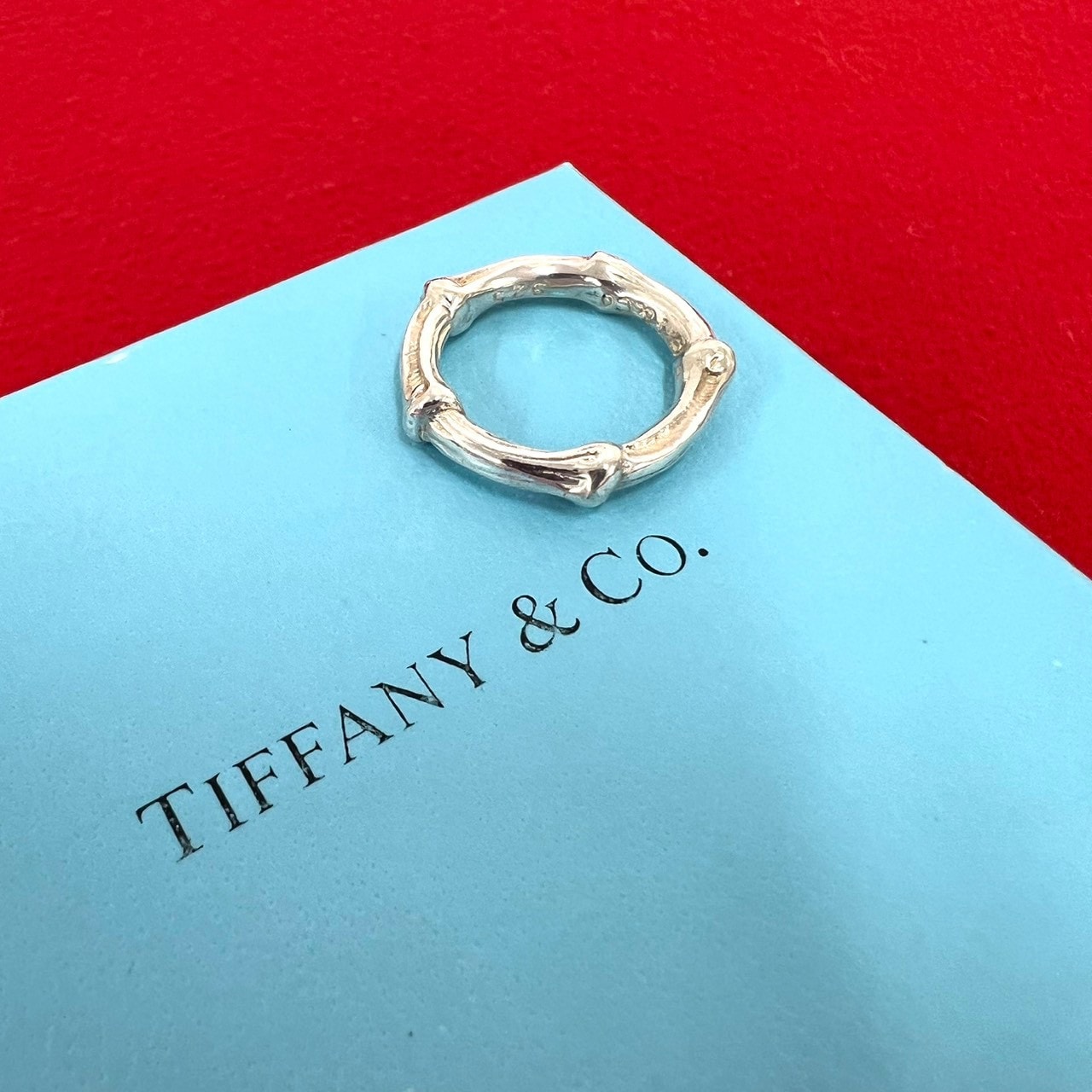 TIFFANY&Co. ティファニー バンブー リング シルバー925 リング・指輪 10号 シルバー
 23733