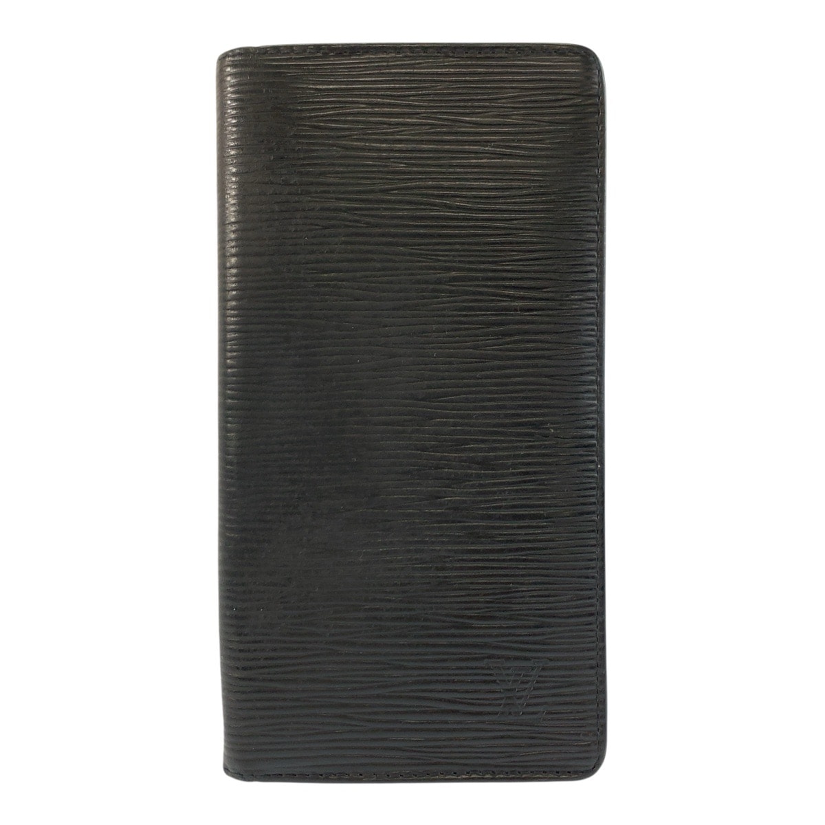 LOUIS VUITTON ルイヴィトン エピ ポルトカルト クレディ ノワール ブラック レザー 長財布 札入れ 604128 【中古】