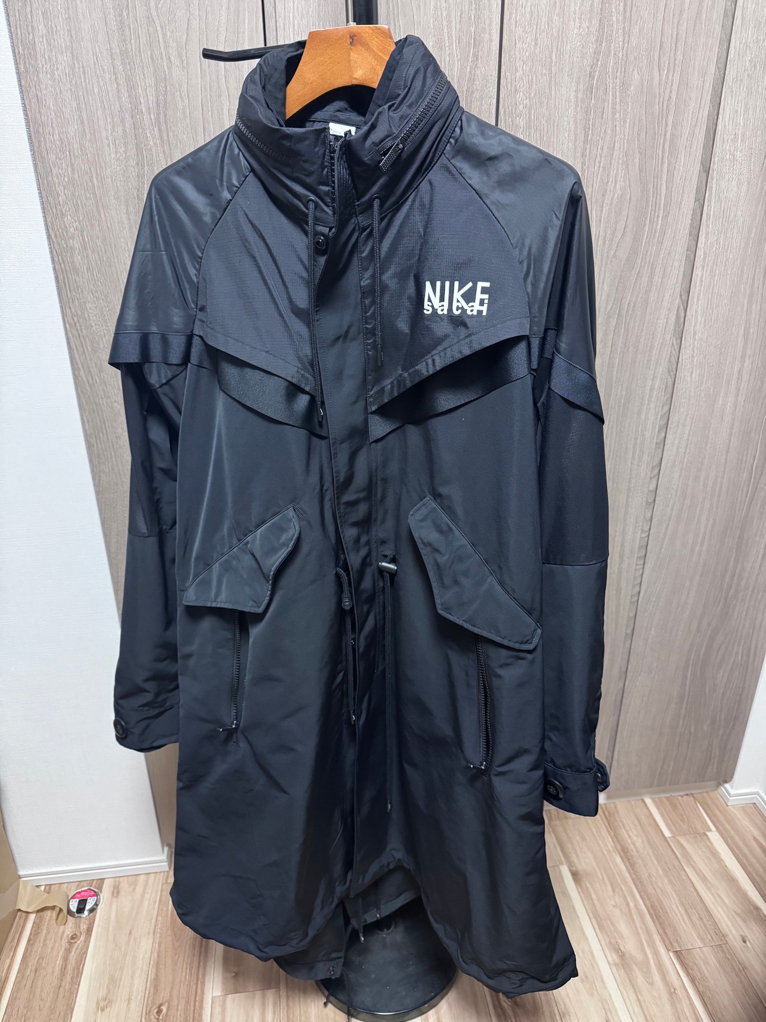 Nike x Sacai NRG Trench Jacket "Black"