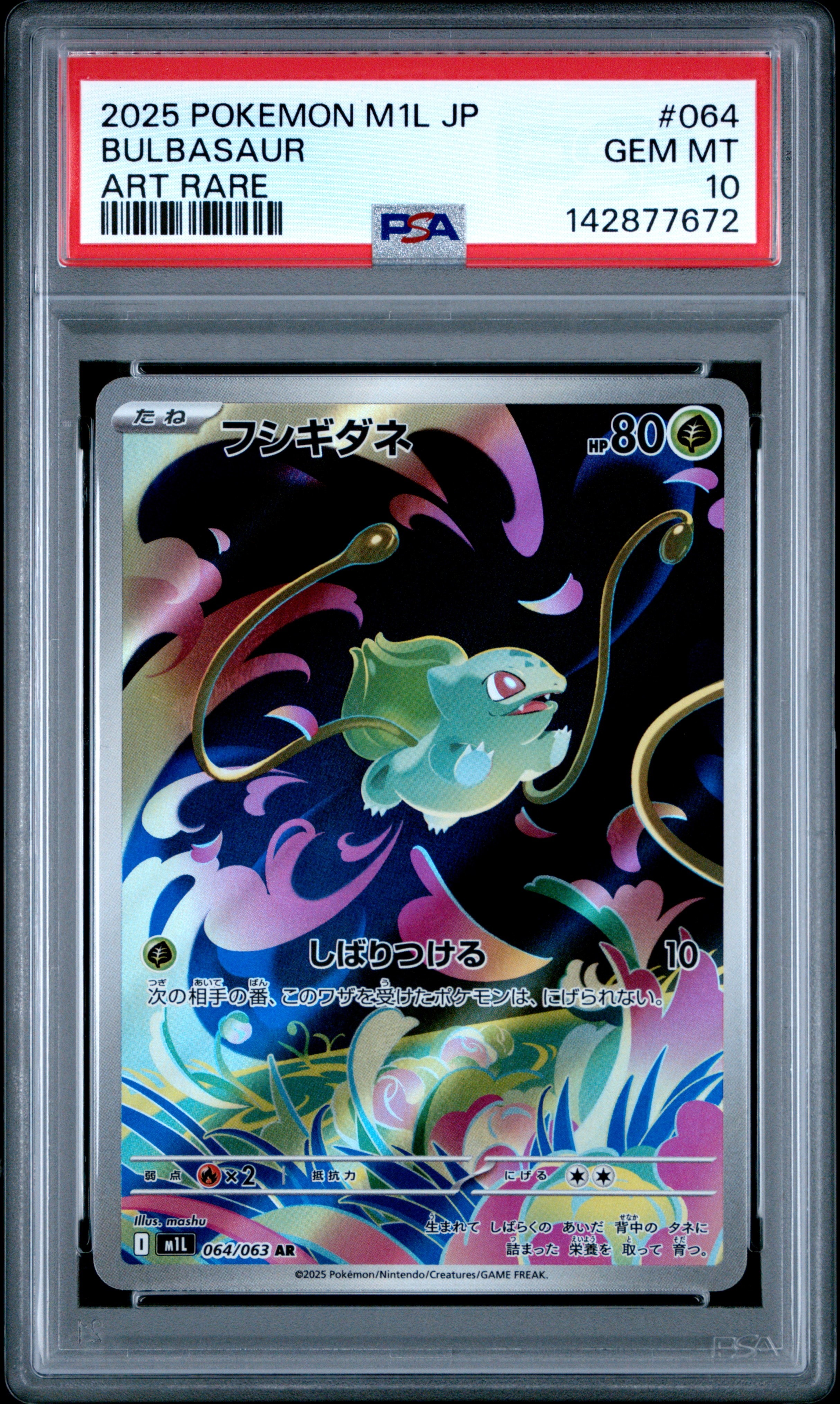 フシギダネ AR [M1L 064/063](拡張パック「メガブレイブ」)