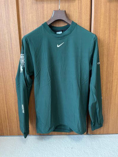 Nike NOCTA LONG SLEEVE WOVEN CREW "Pro Green"
