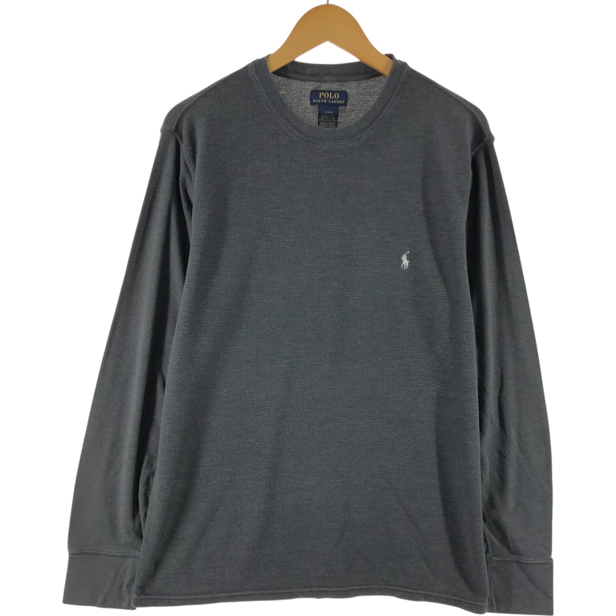 古着 ラルフローレン Ralph Lauren POLO RALPH LAUREN サーマルロンT ワッフル メンズL相当/eaa548506