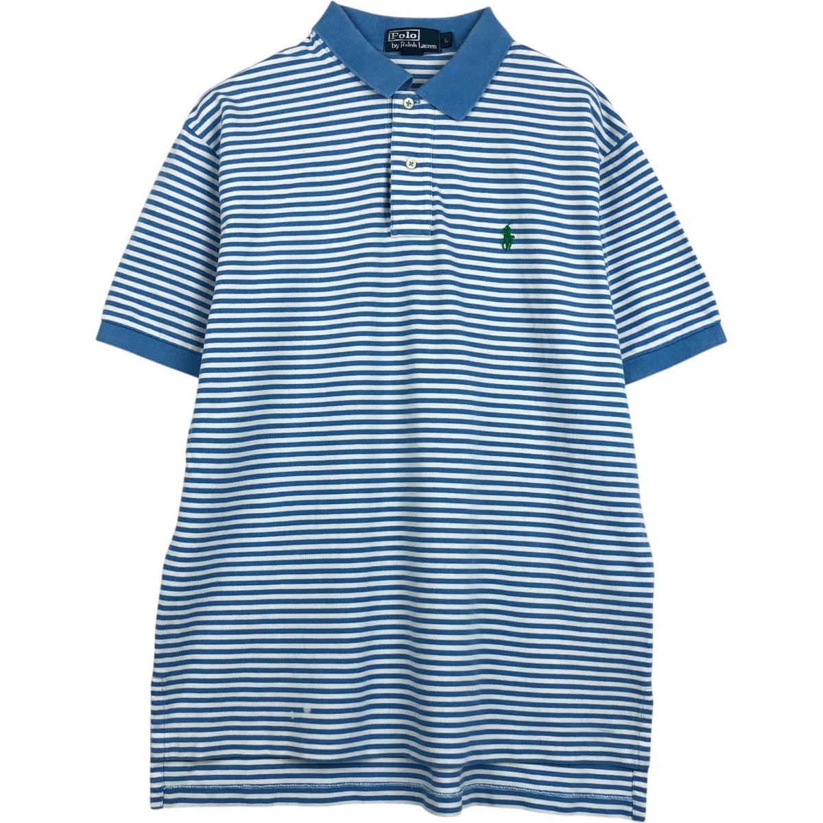 古着 ラルフローレン Ralph Lauren POLO by Ralph Lauren 半袖 ボーダー ポロシャツ メンズL相当/eaa653649