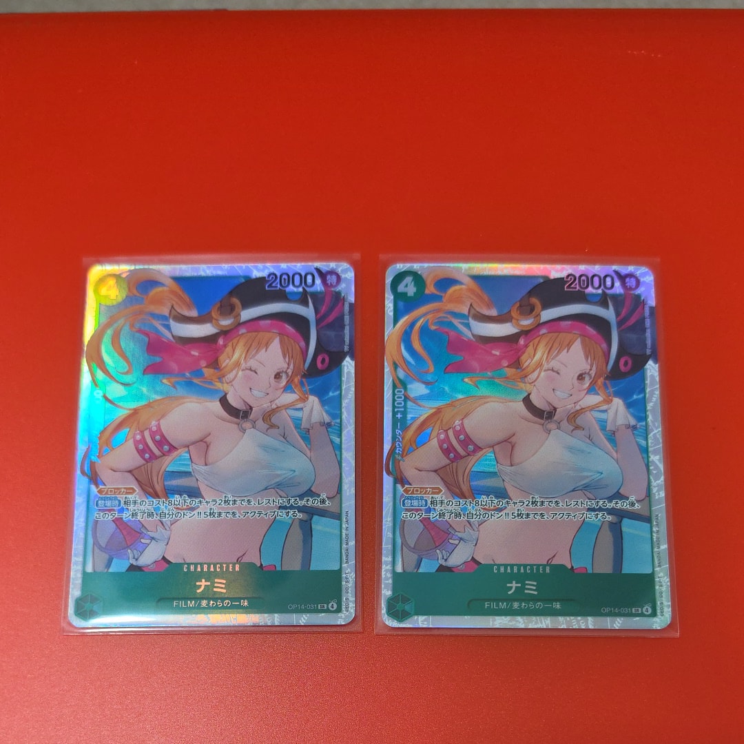 PSA10】ナミ SR-P [OP14-031](ブースターパック「蒼海の七傑」) 1枚の