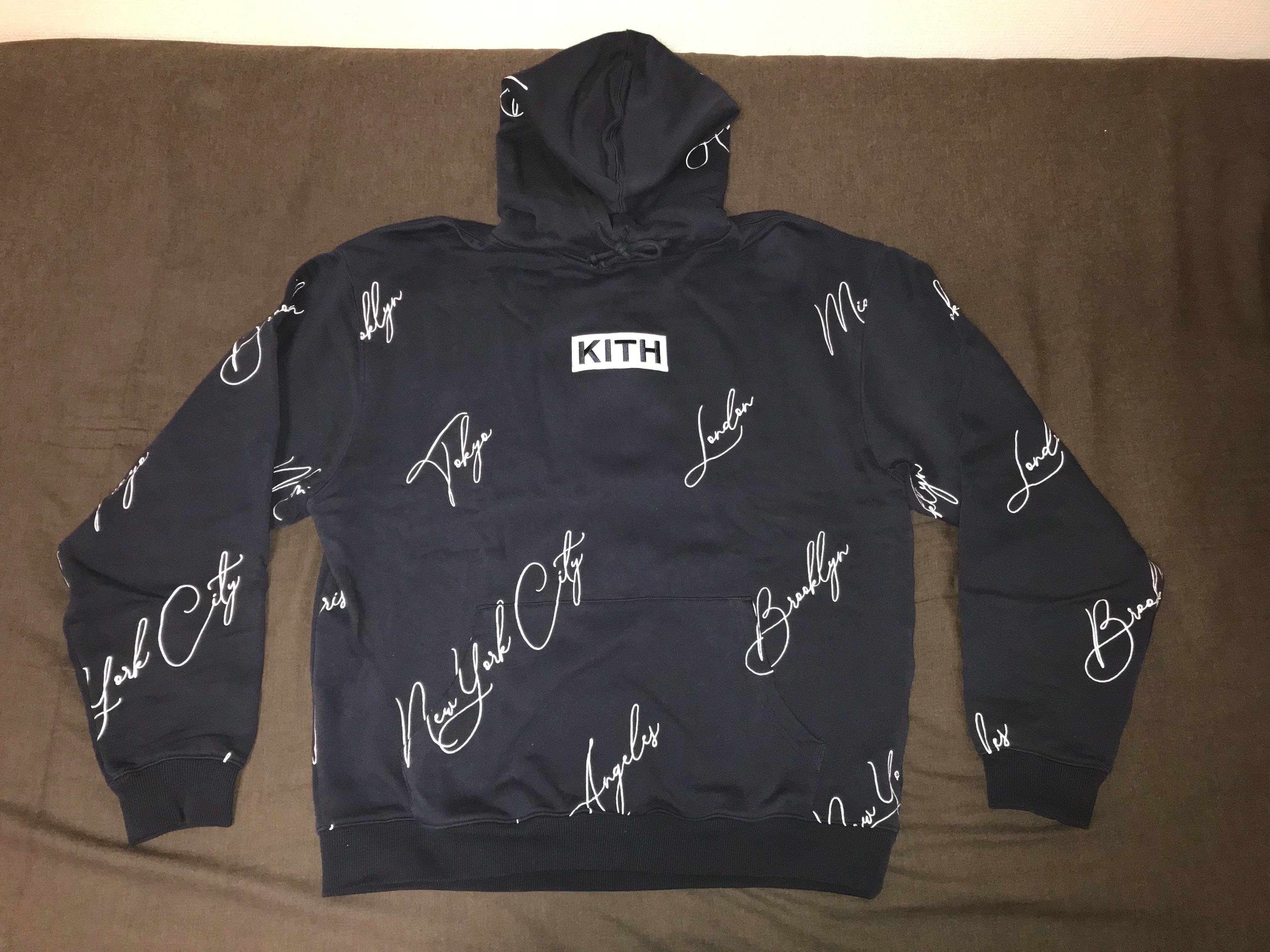 Kith City Script Hoodie "Nocturnal"