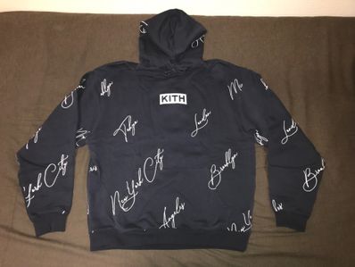 Kith City Script Hoodie "Nocturnal"