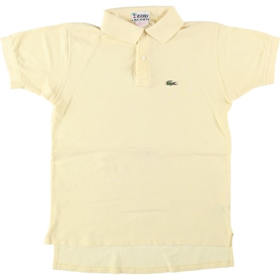 古着 70年代 ラコステ LACOSTE IZOD 半袖 ポロシャツ USA製 メンズXL相当 ヴィンテージ/eaa644697