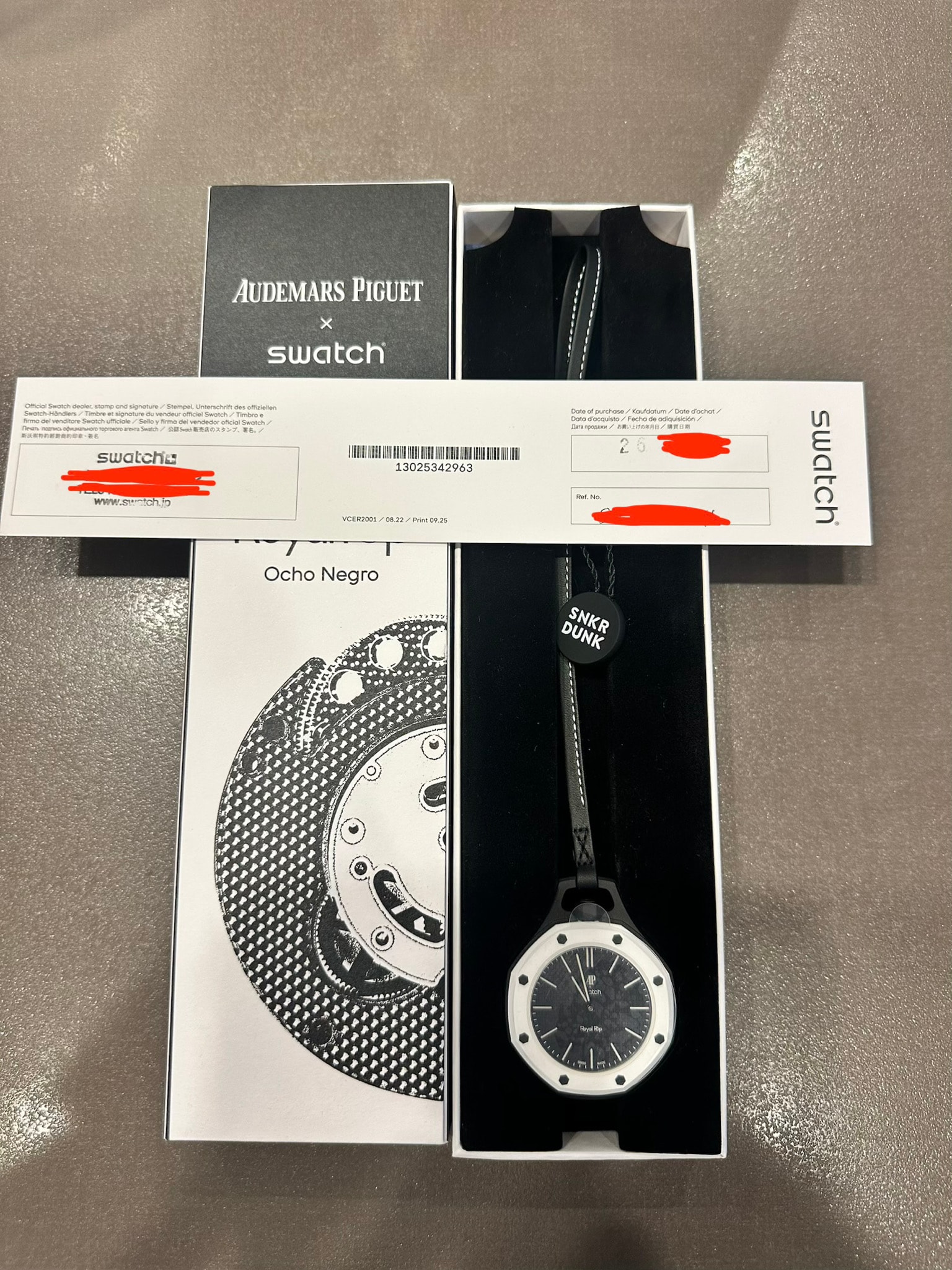 Swatch x Audemars Piguet Royal Pop Ocho Negro "Black"