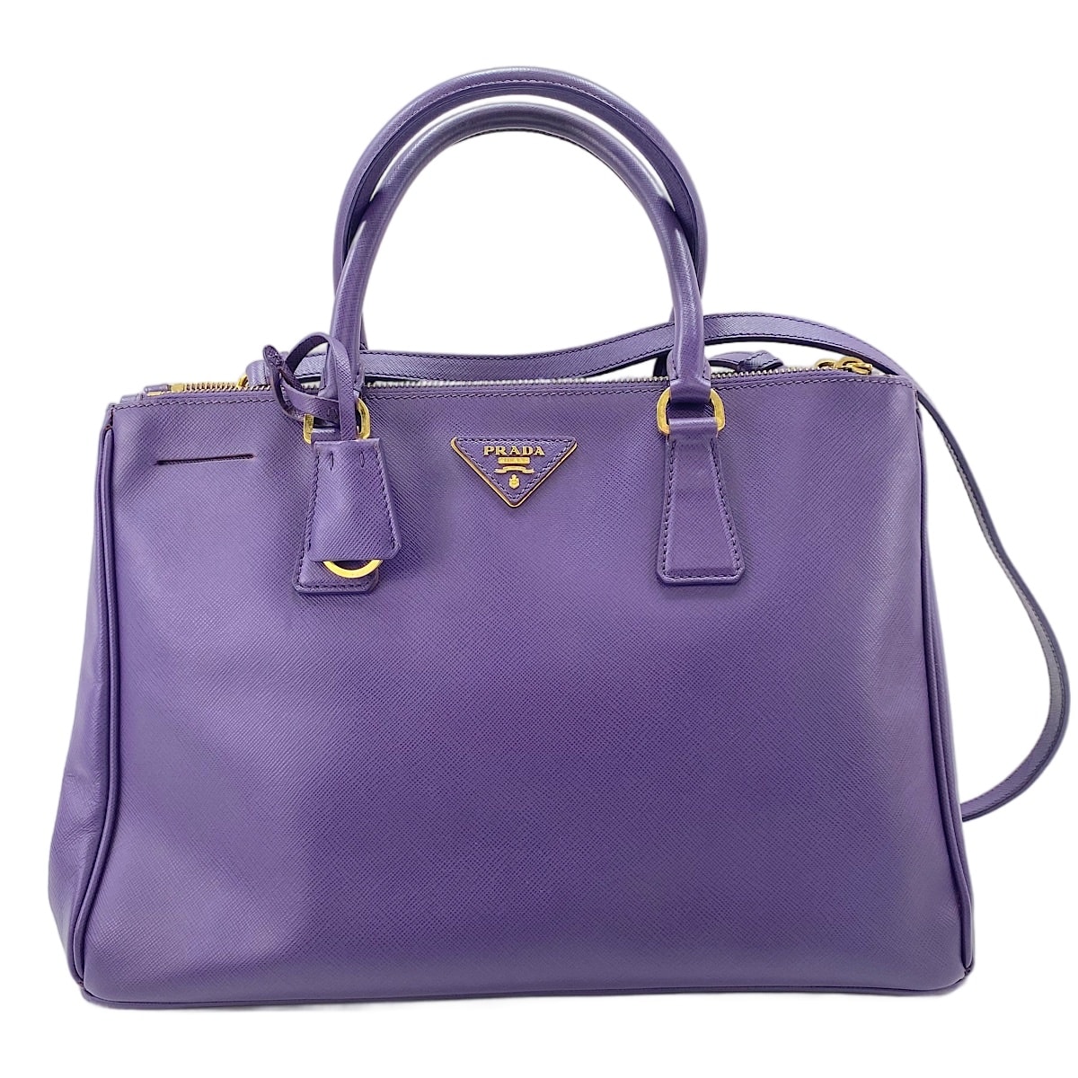 プラダ PRADA レザー 2WAY ハンドバッグ【中古】