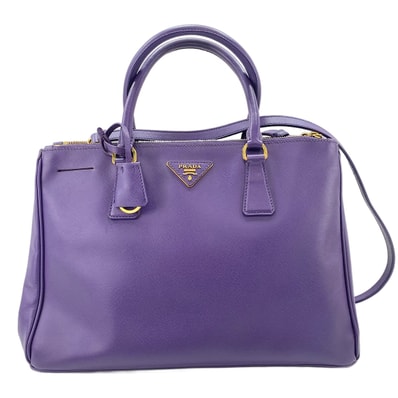 プラダ PRADA レザー 2WAY ハンドバッグ【中古】