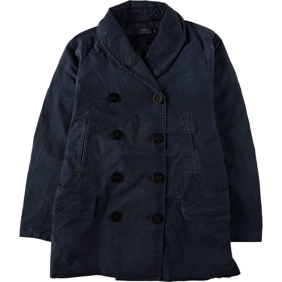 古着 ラルフローレン Ralph Lauren POLO RALPH LAUREN ピーコート Pコート レディースL相当/eaa674944