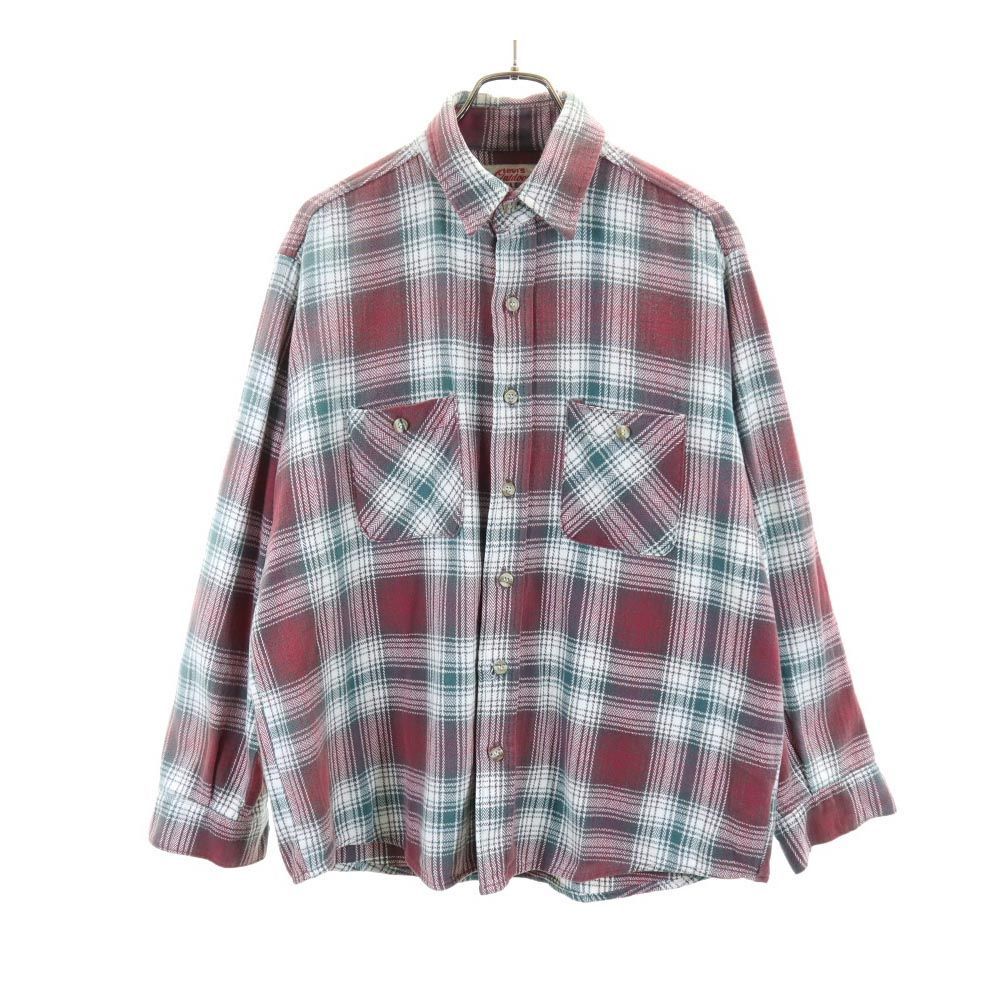 Levi's 90s 長袖 チェックシャツ