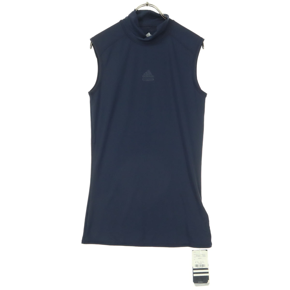 美品 adidas アディダス Professional CLIMALITE 野球 ノースリーブ アンダーハイネック シャツ L ブラック