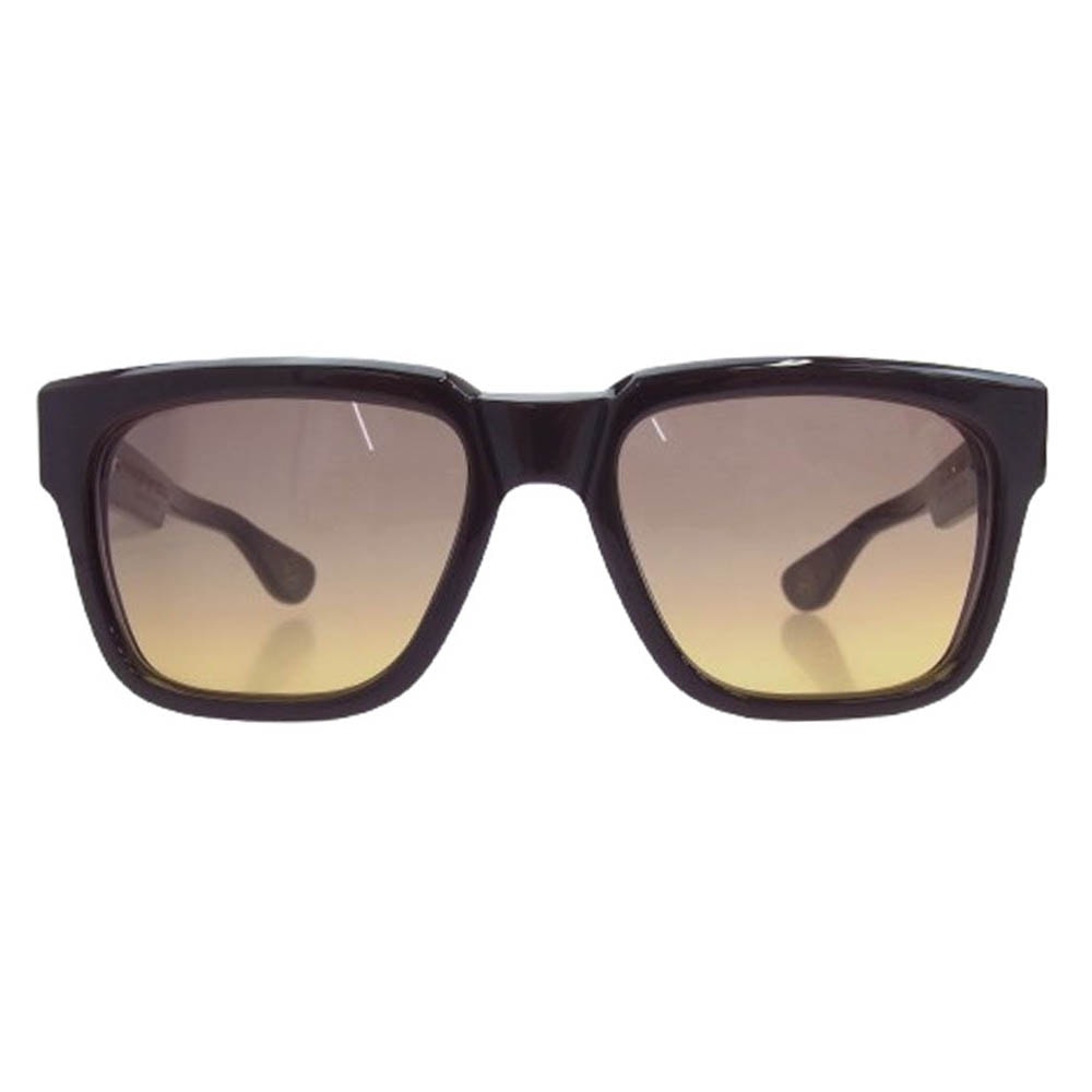 CHROME HEARTS クロムハーツ(原本無) サングラス BOX-OFFICER ボックスオフィサー PTO アイウェア サングラス ブラウン系 56□19-144【美品】【中古】