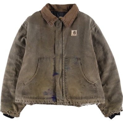 古着 カーハート Carhartt トラディショナルジャケット 中綿入り ダックワークジャケット メンズXL相当/eaa614805
