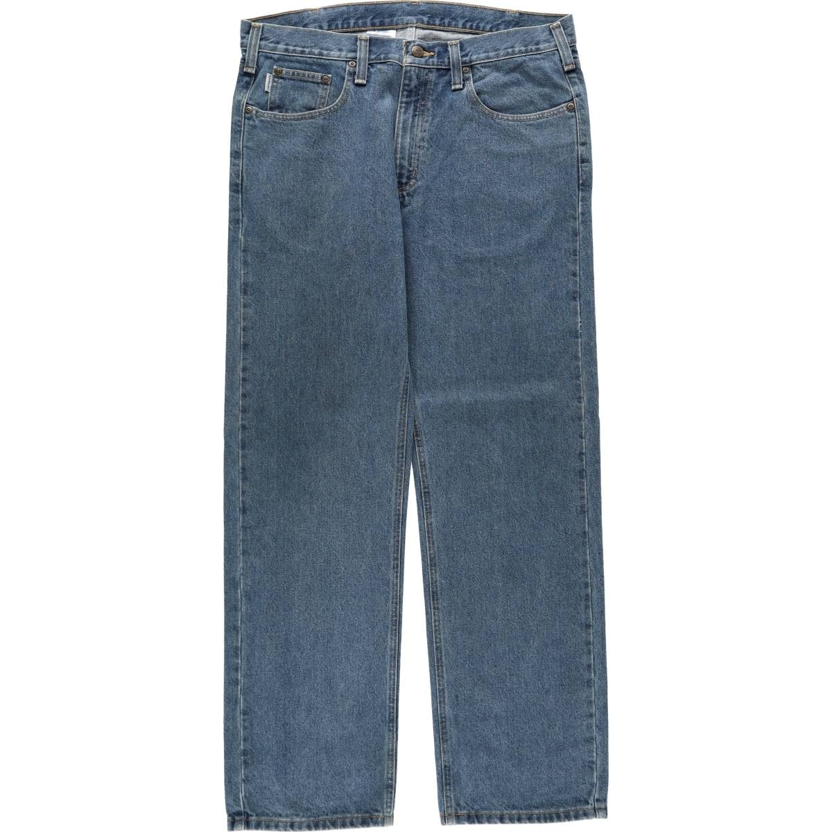 古着 カーハート Carhartt Traditional FIT ストレートデニムパンツ メンズw36相当/eaa664223