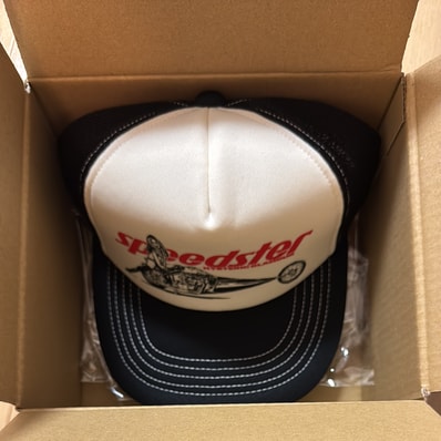 HYSTERIC GLAMOUR Speedster Mesh Cap "Black"