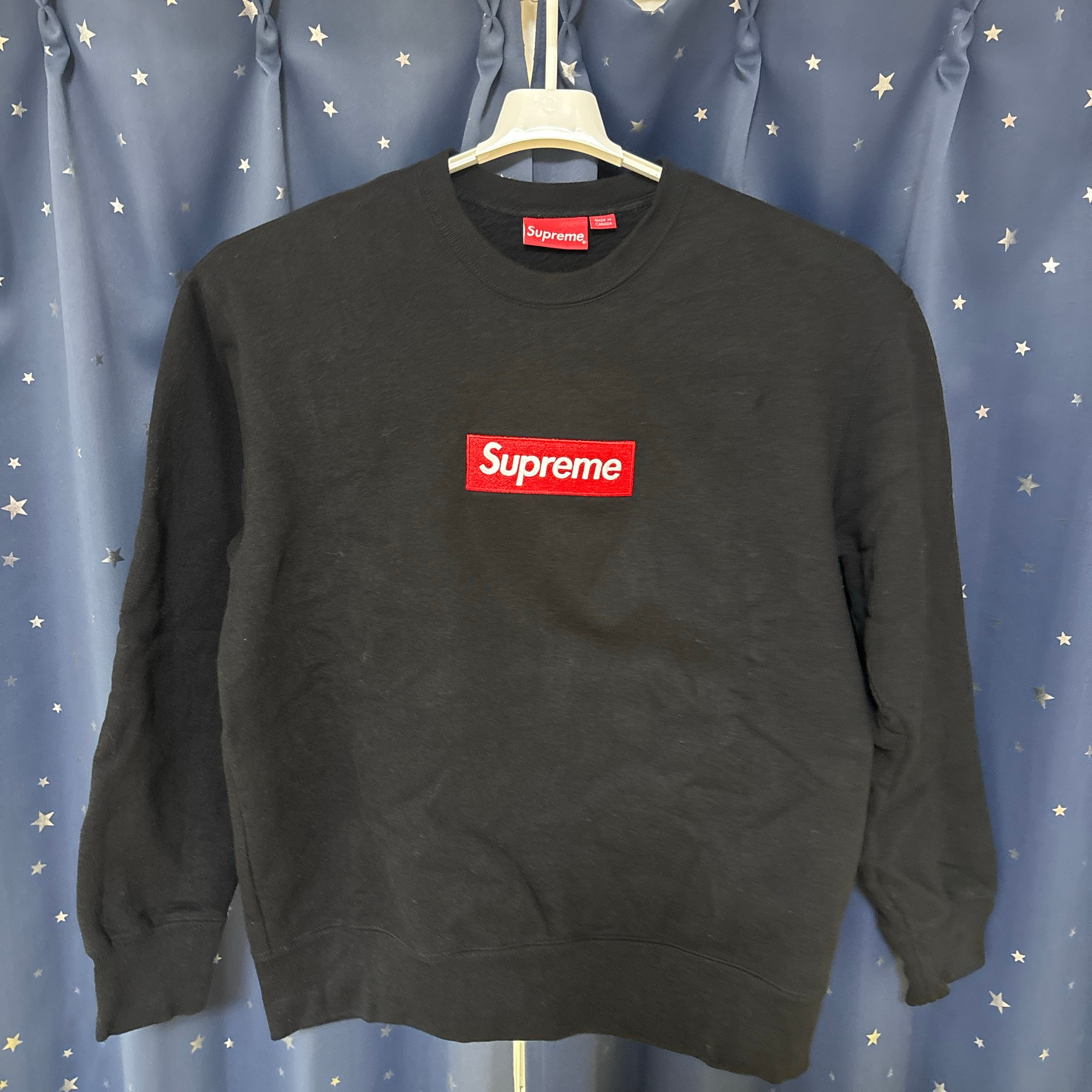 Supreme Box Logo Crewneck "Black" (22FW)