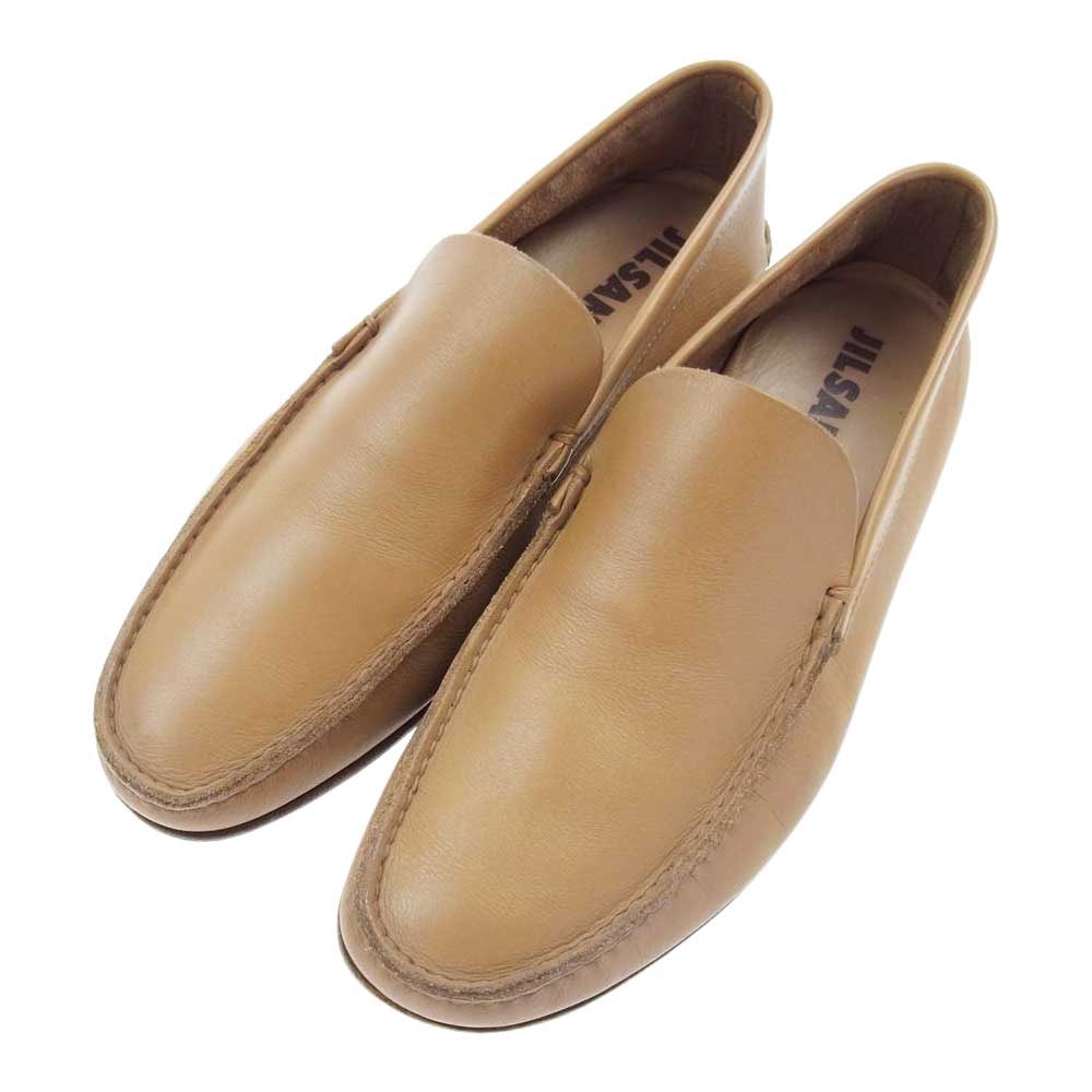 JIL SANDER ジルサンダー イタリア製 レザー ローファー 【中古】