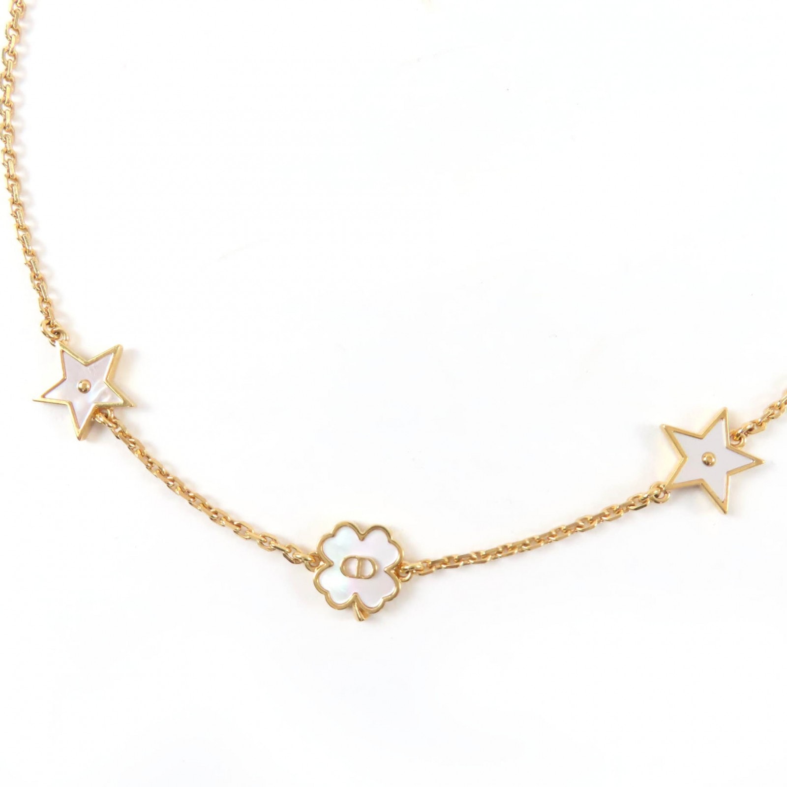 美品 クリスチャンディオール ネックレス Dior Destiny ゴールド