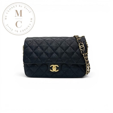シャネル CHANEL バッグ ショルダーバッグ ブラック ゴールド マトラッセ ターンロック ココマーク ダブルチェーン