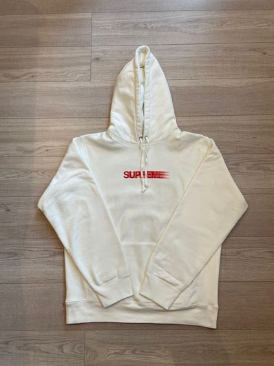 Supreme Motion Logo Hooded Sweatshirt "White" (20SS)