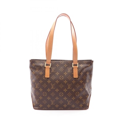 ルイ・ヴィトン LOUIS VUITTON カバピアノ ショルダーバッグ バッグ PVCコーティングキャンバス レザー モノグラム レディース ブラウン系 M51148 【中古】