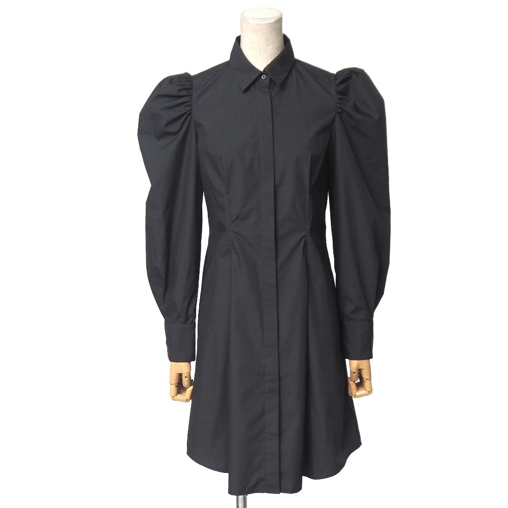 ■美品■furfur ファーファー ブラウス サイズF 長袖 パフスリーブ ロング シャツ  ブランド古着【中古】20260420/RA9085