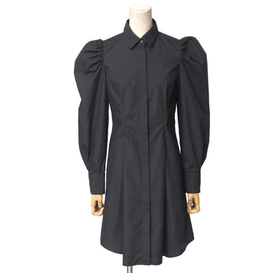 ■美品■furfur ファーファー ブラウス サイズF 長袖 パフスリーブ ロング シャツ ブランド古着【中古】20260420/RA9085