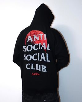 新品・未使用☆レイダース×サプール フーディー ブラック Lサイ-