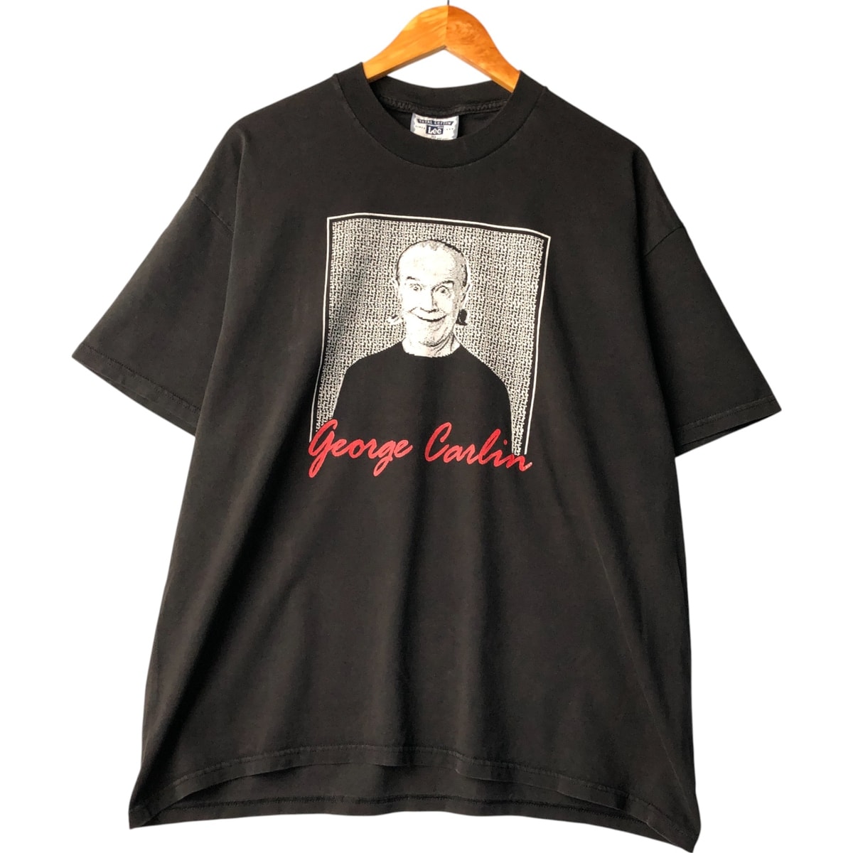 古着 90年代 リー Lee George Carlin ジョージカーリン プリントTシャツ USA製 メンズXL相当 ヴィンテージ/eaa568700