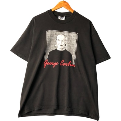 古着 90年代 リー Lee George Carlin ジョージカーリン プリントTシャツ USA製 メンズXL相当 ヴィンテージ/eaa568700