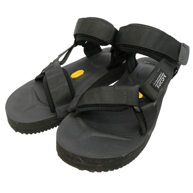 SUICOKE スイコック サンダル ブラック系 23cm【中古】