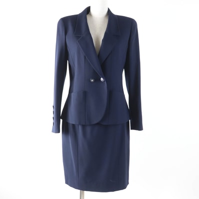 極美品 シャネル
セットアップ ネイビー レディース 38 96P P06410V04616
