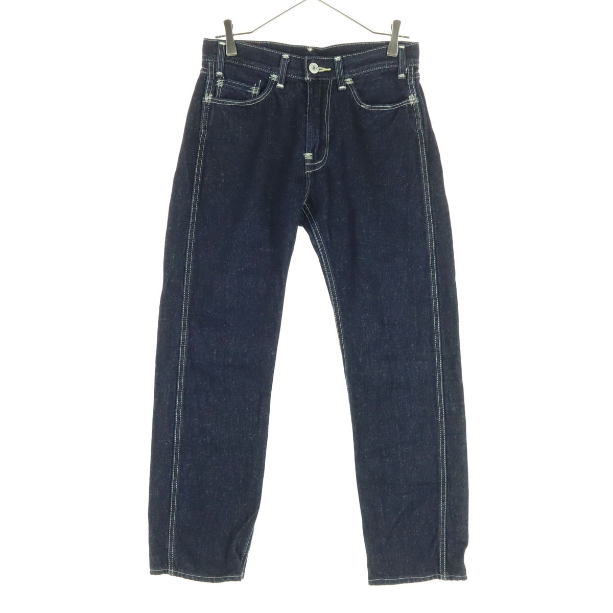 美品 Levi's RED リーバイスレッド ストレートデニムパンツ w28 インディゴ系 505