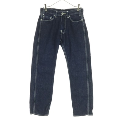 美品 Levi's RED リーバイスレッド ストレートデニムパンツ w28 インディゴ系 505