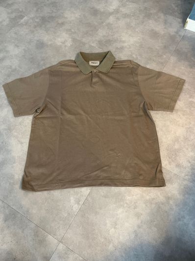 FEAR OF GOD ESSENTIALS Short Sleeve Polo "Taupe"