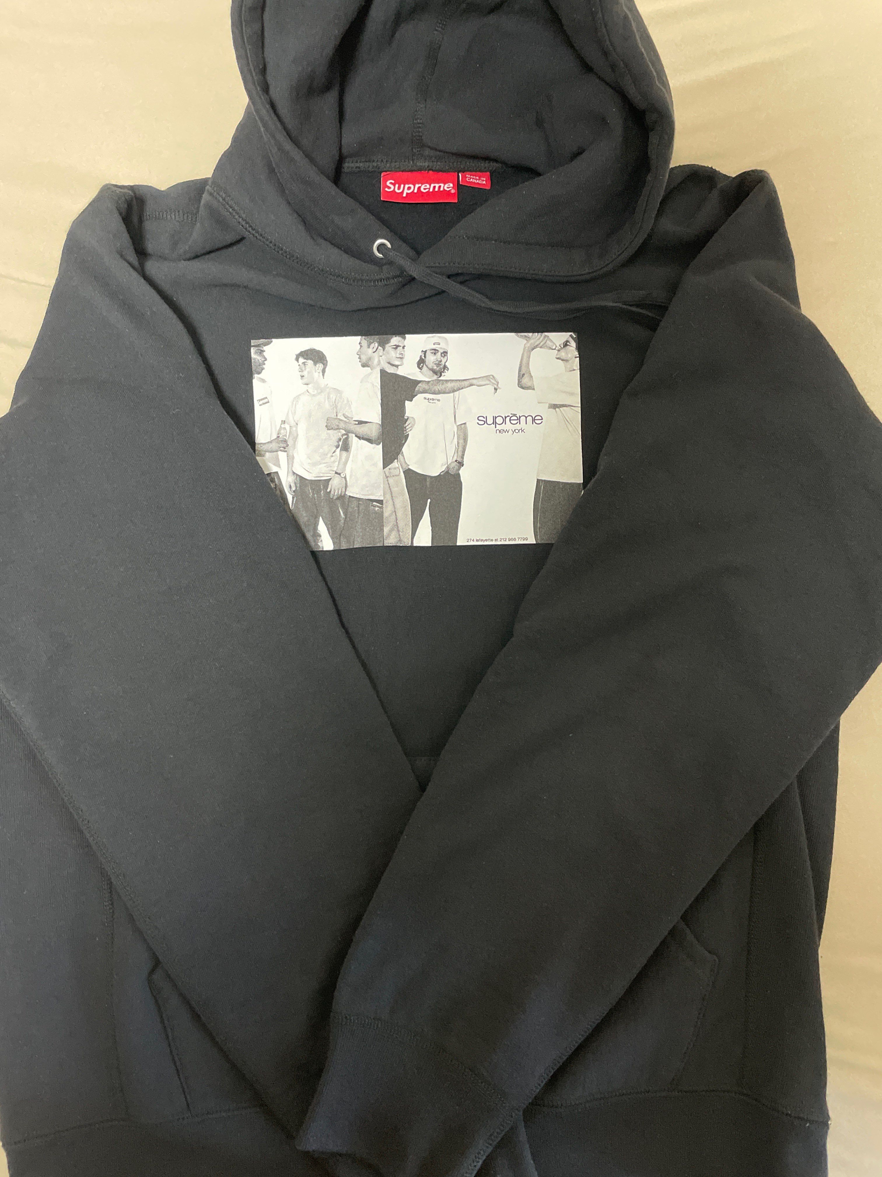 Supreme Classic Ad Hooded Sweatshirt 